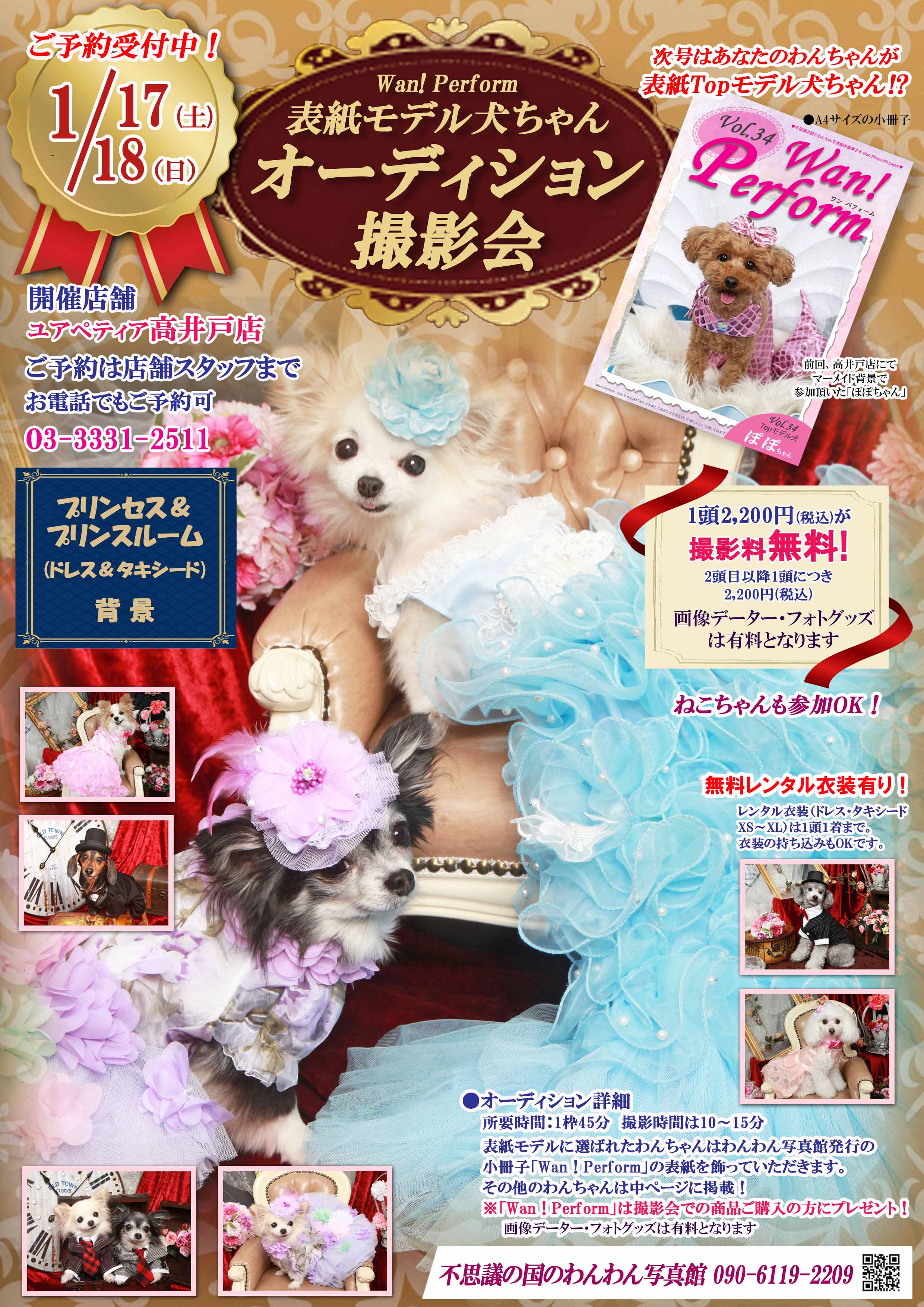 ユアペティア高井戸店　26年1月 プリンセス＆プリンスルーム　オーディション　